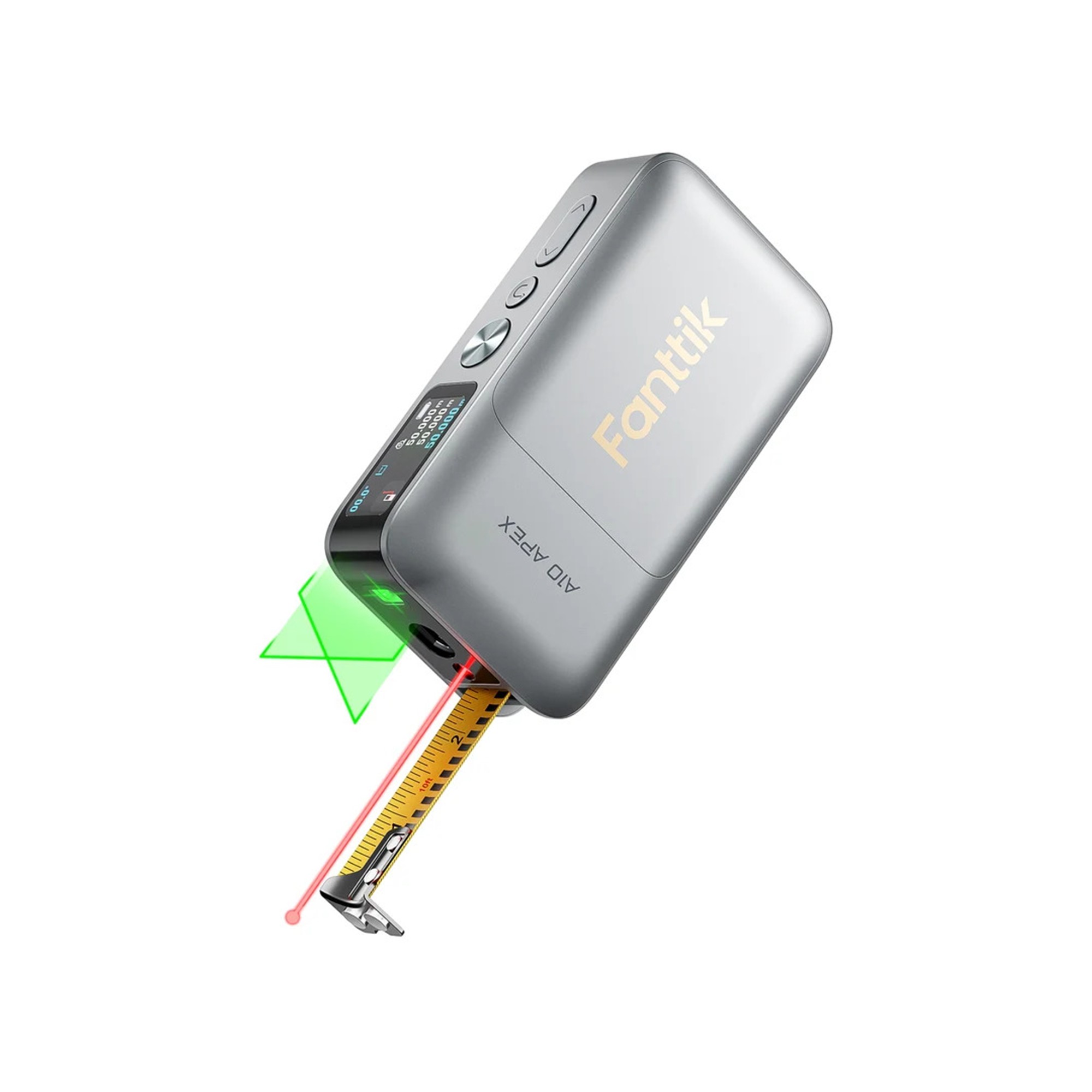 Розумна лазерна рулетка 3-в-1 Fanttik A10 Apex 3-in-1 Laser Distance Meter